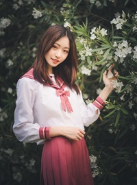 沧霁桔梗微博图 好想看你穿制服的样子(20)